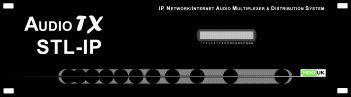 Multiple channels of live audio over IP and internet and in phase syncrhonisation